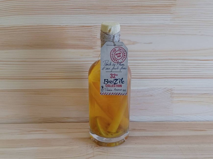 Breiz'ile tradition - Rhum ananas orange - 70 cl