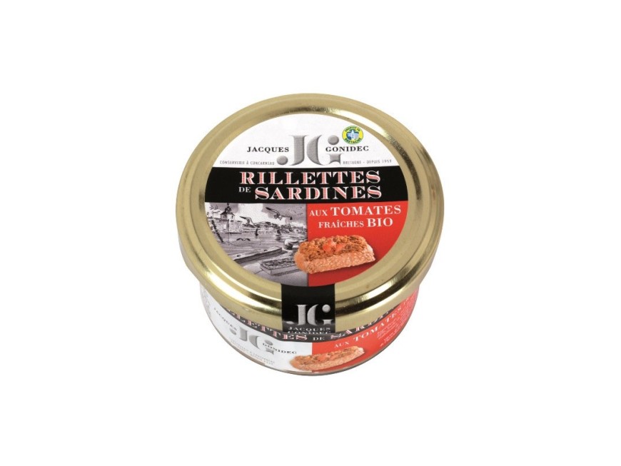 Rillette de sardines à la tomate - 90g