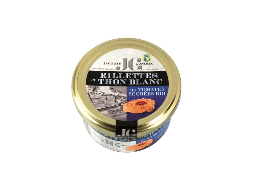 Rillette de thon blanc tomates sechées - 90g