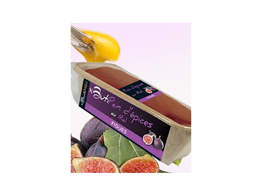 Pain d'épice au miel Figue - 250g