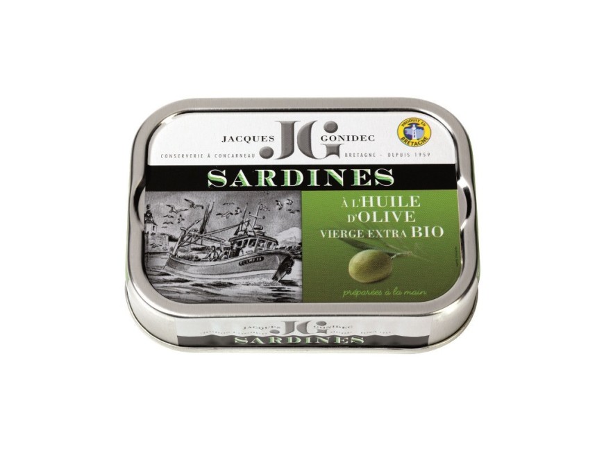 Sardine à l'huile d'olive vierge extra -115g
