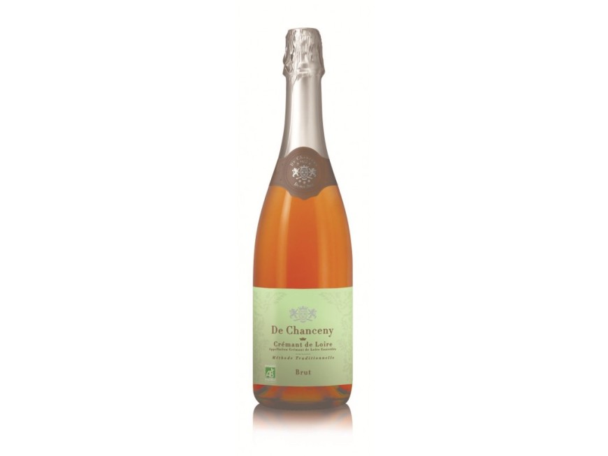 Vin petillant AOC Crémant de Loire rosé