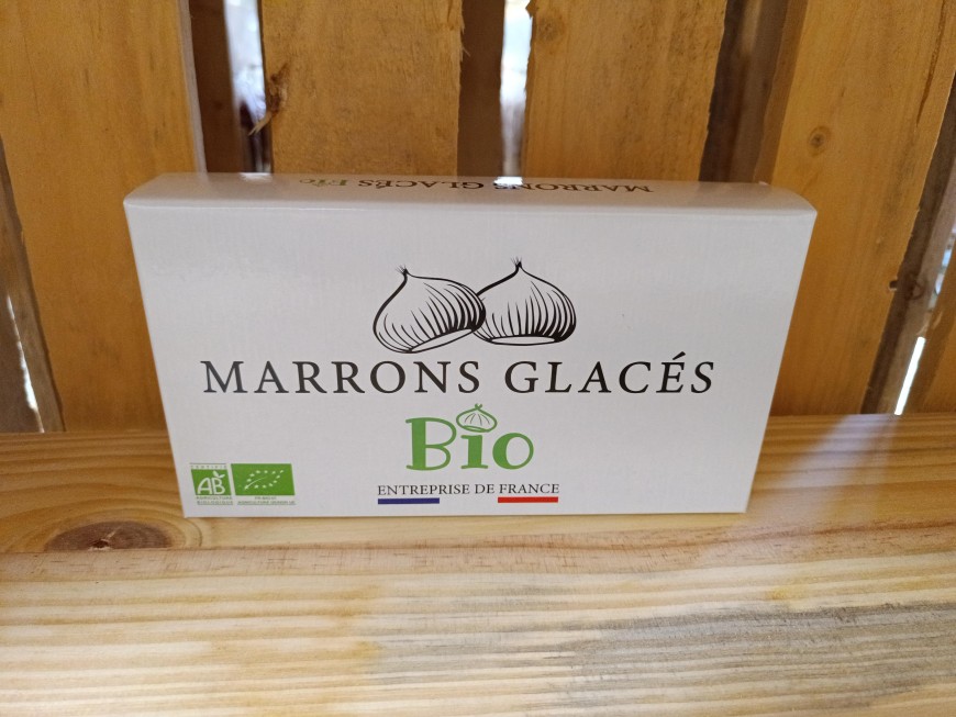 Coffret de 8 marrons glacés