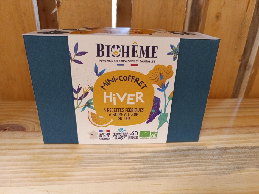 Mini-coffret hiver - 40 infusettes végétales
